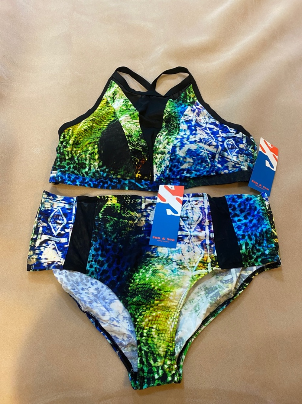 Sun & Sea two piece bathing suit size 24